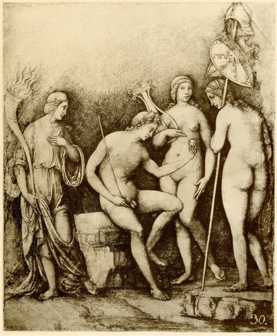 Judgement of Paris by Francois Louis Thomas Francia