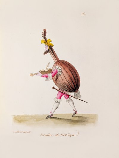 The Music Master by Francois Nicolas Martinet