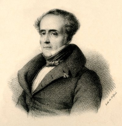 Chateaubriand, 1768-1848, c1830 by Francois Seraphin Delpech