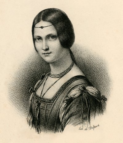 La Belle Ferronnière, c1830 by Francois Seraphin Delpech