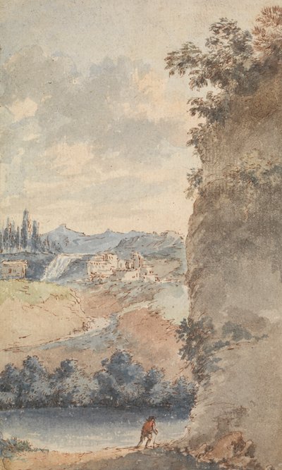 Italian Landscape by Francois Vivares