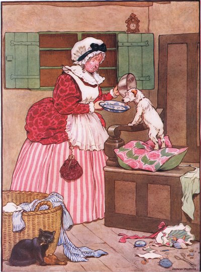Old Mother Hubbard, 1930s by Frank Adams