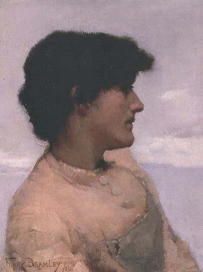 Figure Study, Newlyn by Frank Bramley