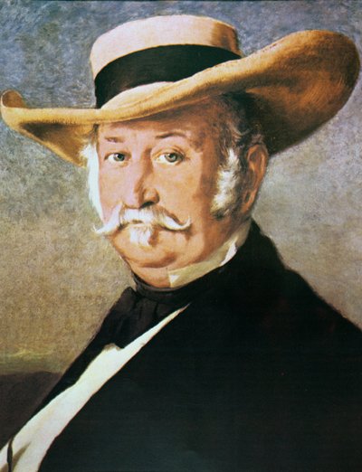 John Sutter (1803-80) 1866 by Frank Buchser