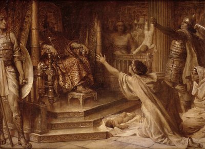 Solomon by Frank Dicksee