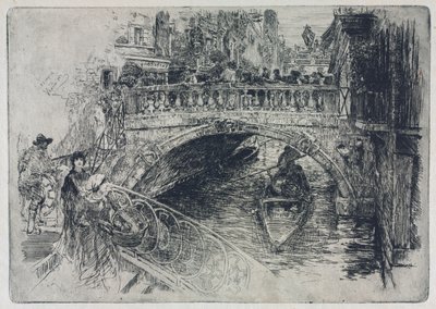 Venetian Bridge by Frank Duveneck