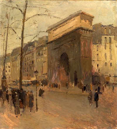 Porte St. Denis by Frank Edwin Scott