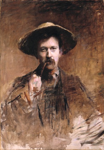 Self-Portrait of the Painter by Frank Edwin Scott