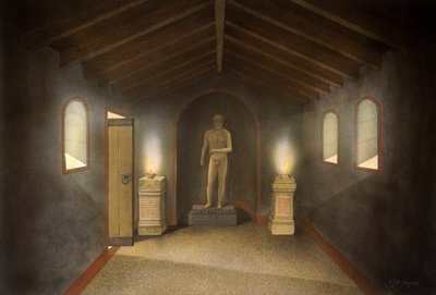 Benwell Roman Temple, 2nd century by Frank Gardiner
