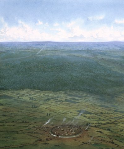 Fortified Enclosure, Southern England by Frank Gardiner