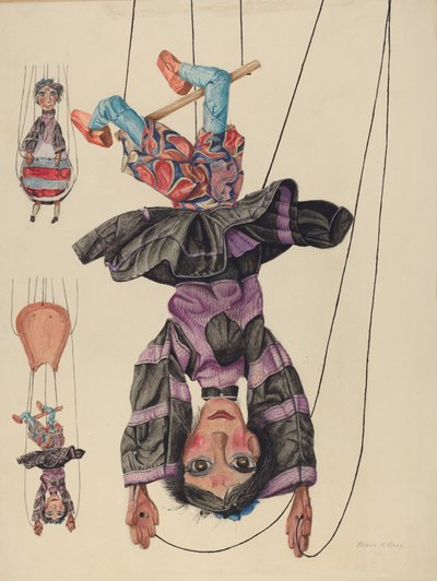 Marylin, the Trapeze Artist by Frank Gray