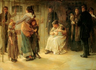 Newgate: Committed for Trial, 1878 by Frank Holl