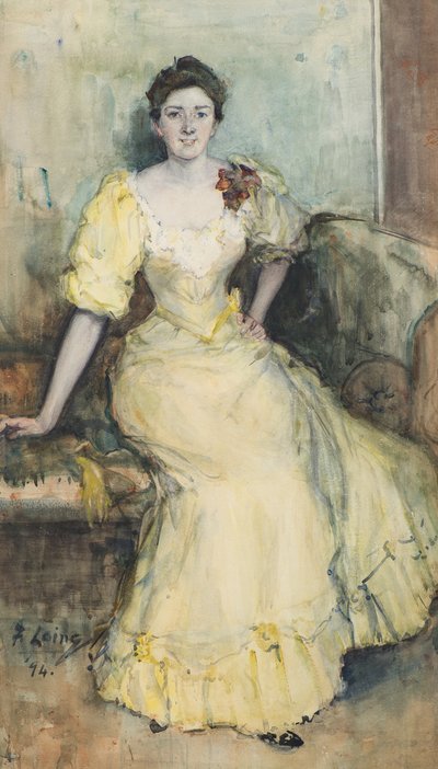 The Yellow Girl by Frank Laing
