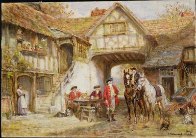 Wayside Inn by Frank Moss Bennett