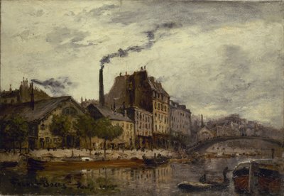 The Quay de Valmy by Frank Myers Boggs