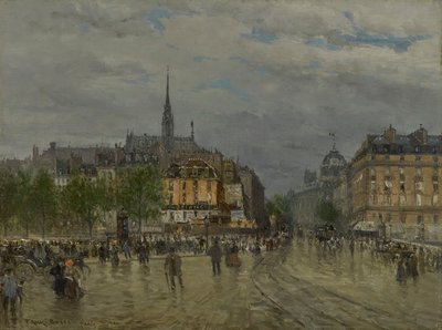 View of Paris by Frank Myers Boggs