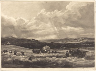 Hayfield in Yorkshire by Frank Short