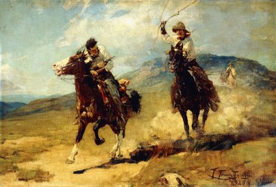 The Horse Thief by Frank Tenney Johnson