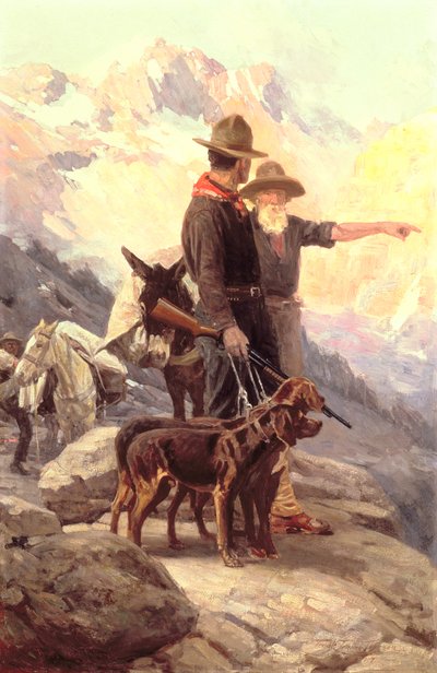 The Mountain Hunt by Frank Tenney Johnson