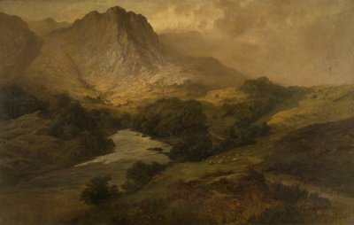 Eel Crag, Borrowdale by Frank Thomas Carter