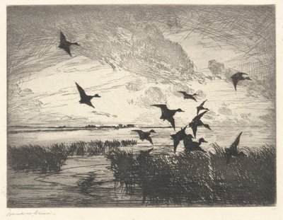 After Sunset by Frank Weston Benson