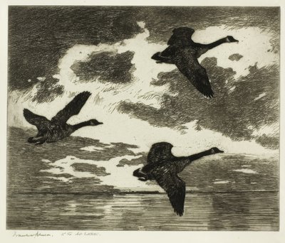 Cloudy Morning by Frank Weston Benson