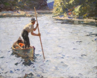 On Grand River by Frank Weston Benson
