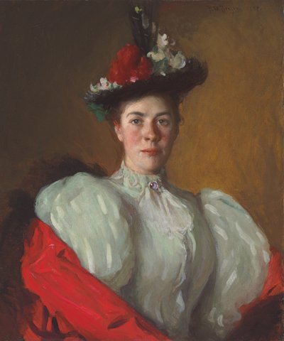 Portrait of Katherine Cavenaugh by Frank Weston Benson