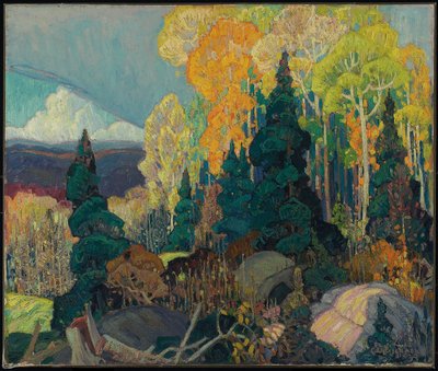 Autumn Hillside by Franklin Carmichael