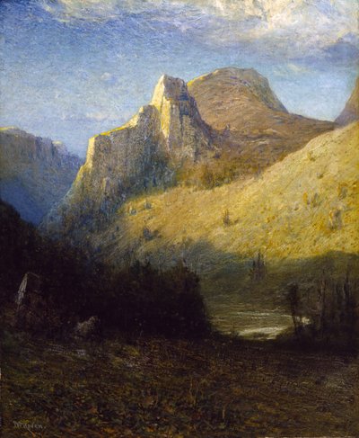 Castle Creek Canyon, South Dakota by Franklin De Haven