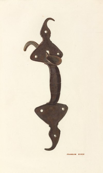 Door Latch by Franklyn Syres