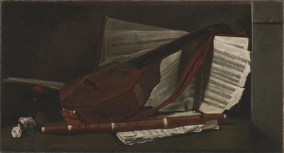 Attributes of Music, 1863 by François Bonvin