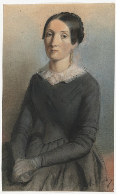 Portrait of a Woman by François Bonvin