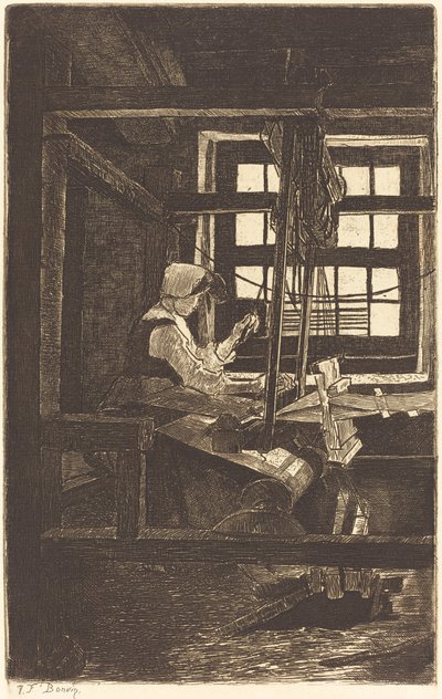 Weaver by François Bonvin