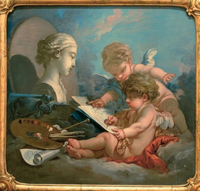 Allegory of Painting by François Boucher