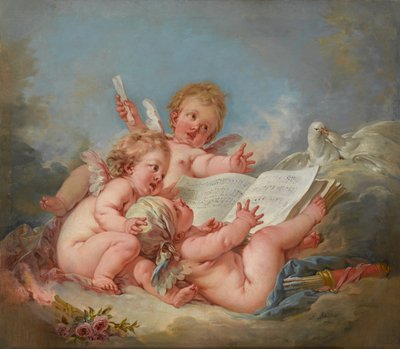 Allegory of Music by François Boucher
