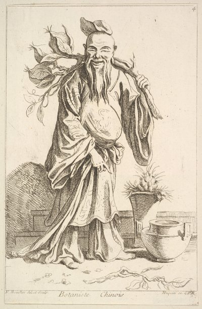 Chinese botanist, 1738-45 by François Boucher