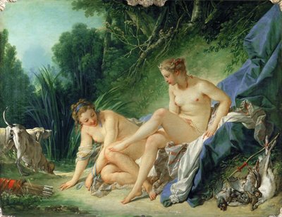 Diana After the Bath by François Boucher