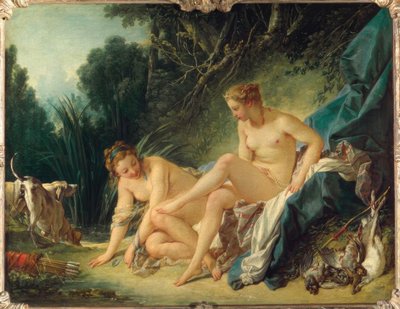 Diana Leaving the Bath by François Boucher