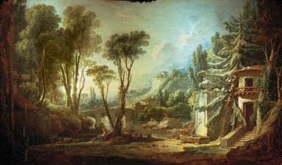 Pastoral Landscape by François Boucher