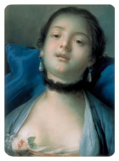 Young Woman by François Boucher