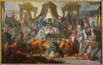 The Audience of the Emperor of China by François Boucher