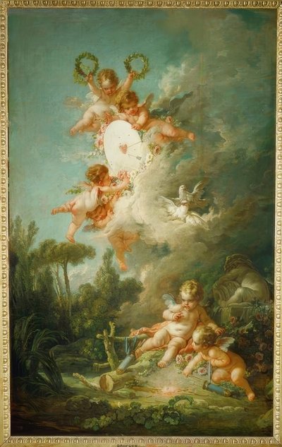 The Target of Love by François Boucher