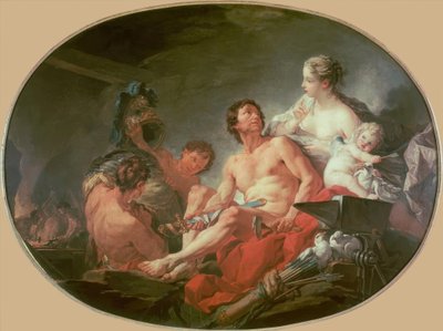 The Forges of Vulcan by François Boucher