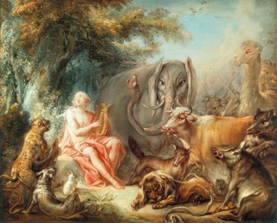 Orpheus Enchants the Animals by François Boucher