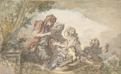 The Fortune Teller by François Boucher