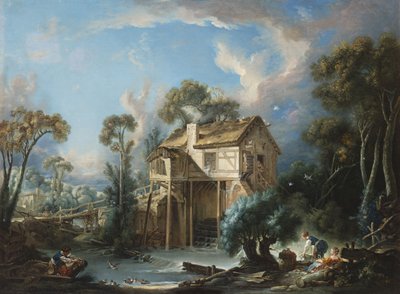 The Mill at Charenton by François Boucher