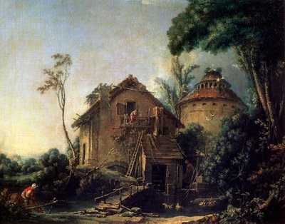 The Windmill by François Boucher