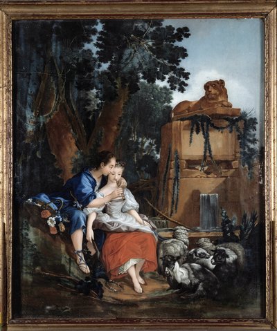 The Flute Lesson by François Boucher