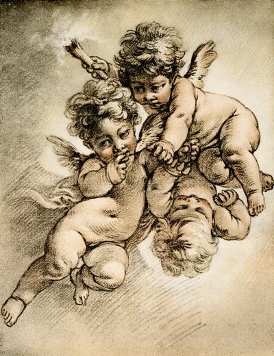 Three Cupids by François Boucher